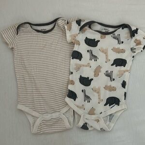 2 piece tee shirt onsie